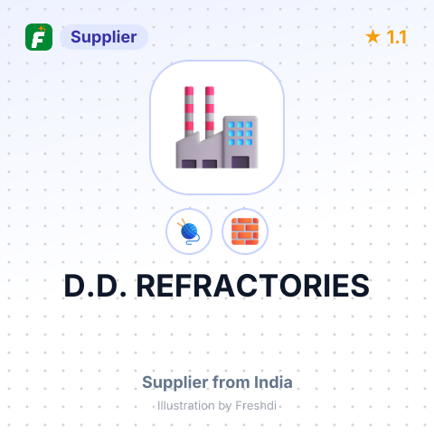 D.D. REFRACTORIES – summary card, no photo uploaded yet