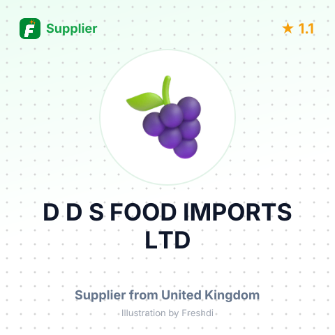 D D S FOOD IMPORTS LTD – summary card, no photo uploaded yet