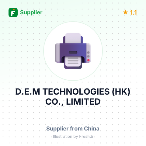 D.E.M TECHNOLOGIES (HK) CO., LIMITED – summary card, no photo uploaded yet