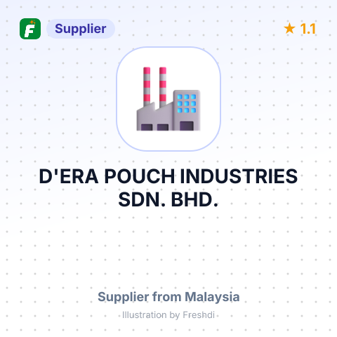 D'ERA POUCH INDUSTRIES SDN. BHD. – summary card, no photo uploaded yet