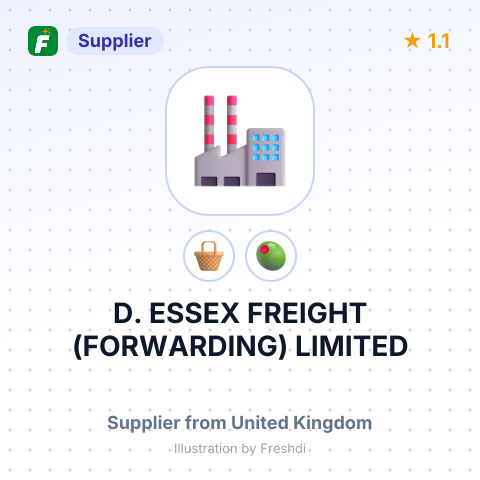 D. ESSEX FREIGHT (FORWARDING) LIMITED – summary card, no photo uploaded yet