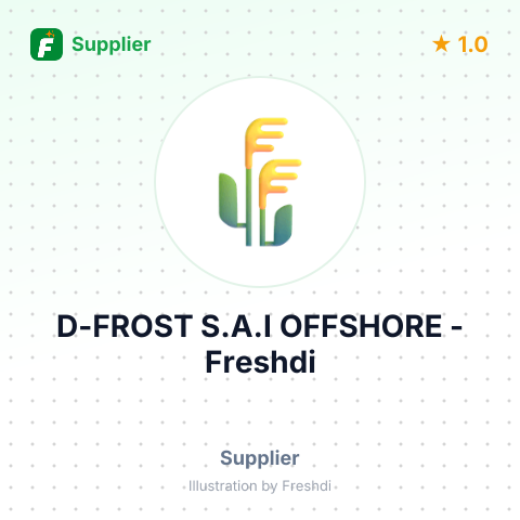 D-FROST S.A.I OFFSHORE – summary card, no photo uploaded yet