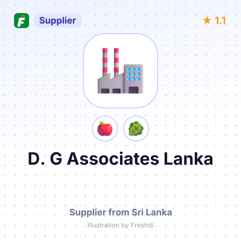 D. G Associates Lanka  – summary card, no photo uploaded yet