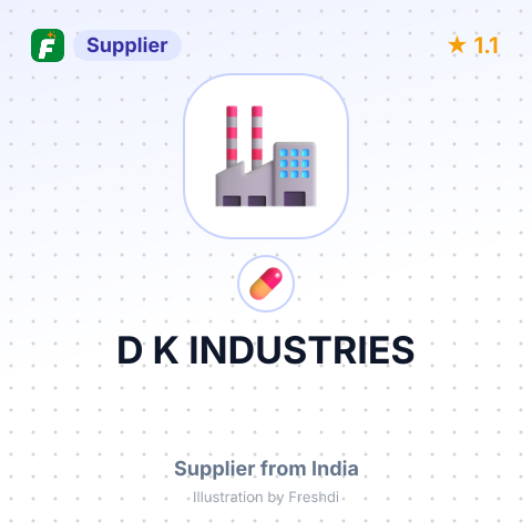 D K INDUSTRIES – summary card, no photo uploaded yet