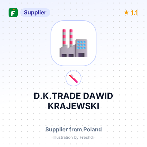 D.K.TRADE DAWID KRAJEWSKI – summary card, no photo uploaded yet
