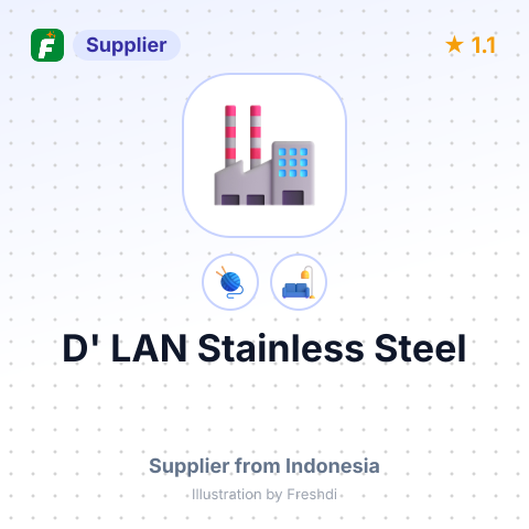 D' LAN Stainless Steel – summary card, no photo uploaded yet