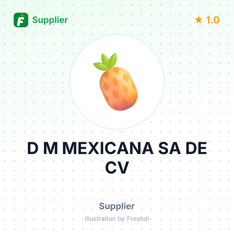 D M MEXICANA SA DE CV – summary card, no photo uploaded yet