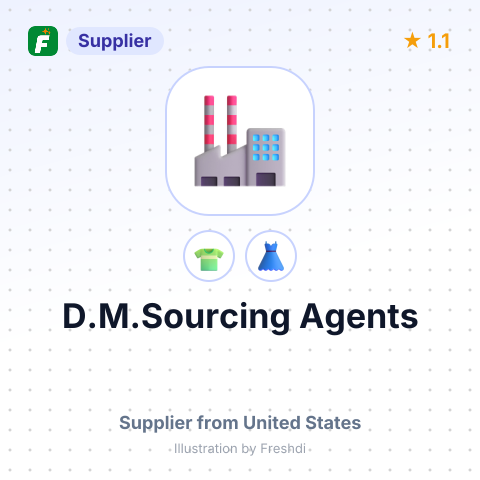 D.M.Sourcing Agents – summary card, no photo uploaded yet