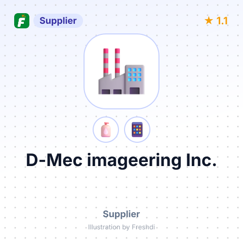 D-Mec imageering Inc. – summary card, no photo uploaded yet
