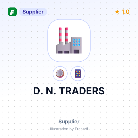 D. N. TRADERS – summary card, no photo uploaded yet