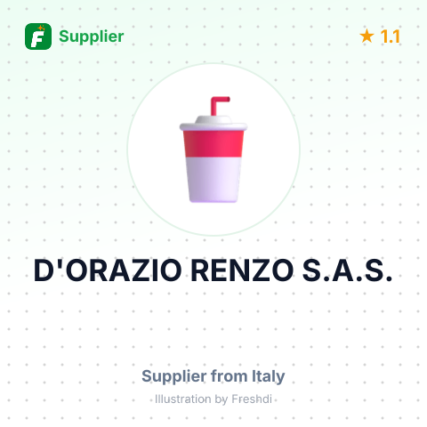 D'ORAZIO RENZO S.A.S. – summary card, no photo uploaded yet