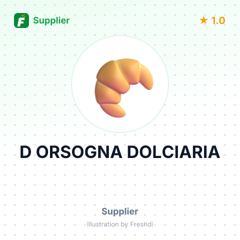 D ORSOGNA DOLCIARIA – summary card, no photo uploaded yet
