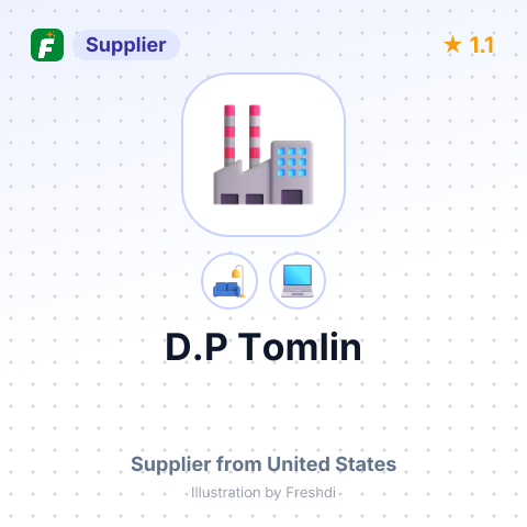 D.P Tomlin – summary card, no photo uploaded yet