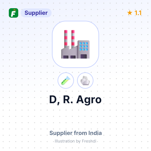 D, R. Agro – summary card, no photo uploaded yet