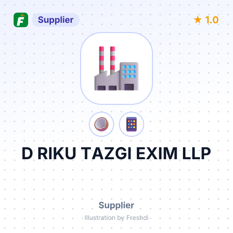 D RIKU TAZGI EXIM LLP – summary card, no photo uploaded yet