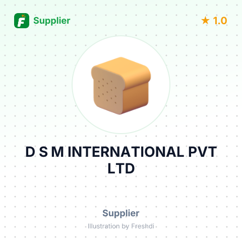 D S M INTERNATIONAL PVT LTD – summary card, no photo uploaded yet