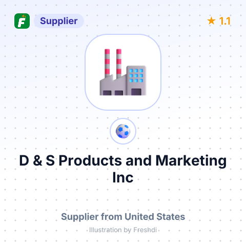 D & S Products and Marketing Inc – summary card, no photo uploaded yet