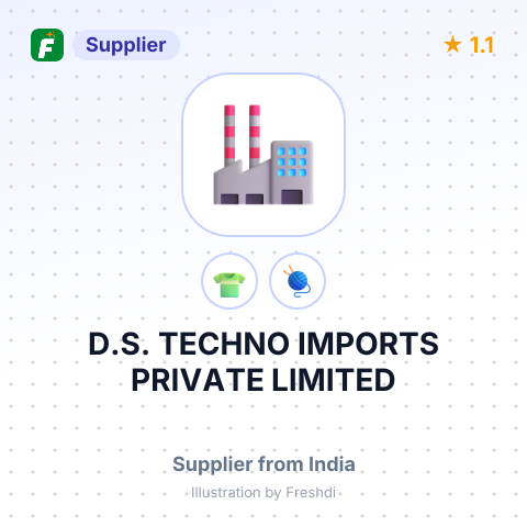 D.S. TECHNO IMPORTS PRIVATE LIMITED – summary card, no photo uploaded yet