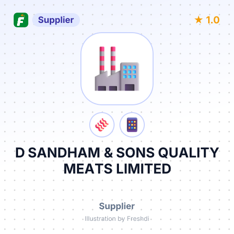 D SANDHAM & SONS QUALITY MEATS LIMITED – summary card, no photo uploaded yet