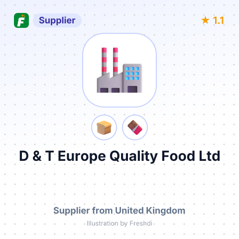 D & T Europe Quality Food Ltd  – summary card, no photo uploaded yet