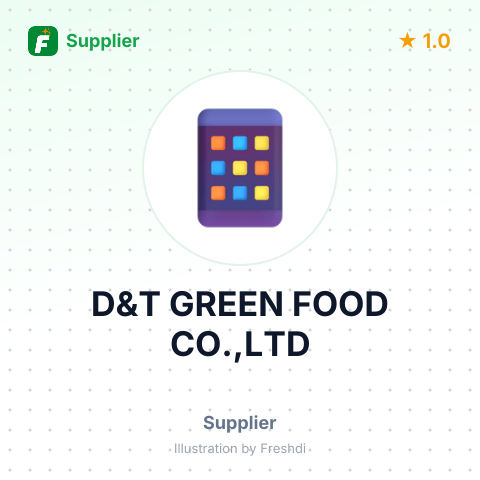 D&T GREEN FOOD CO.,LTD – summary card, no photo uploaded yet