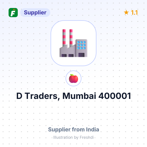 D Traders, Mumbai 400001  – summary card, no photo uploaded yet