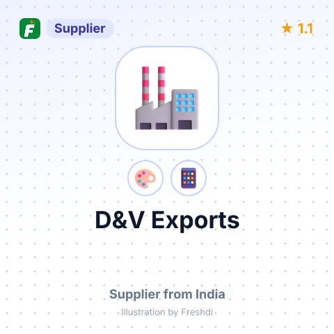 D&V Exports  – summary card, no photo uploaded yet