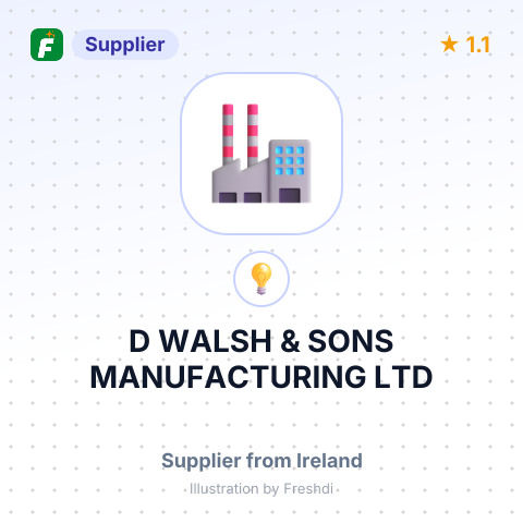 D WALSH & SONS MANUFACTURING LTD – summary card, no photo uploaded yet