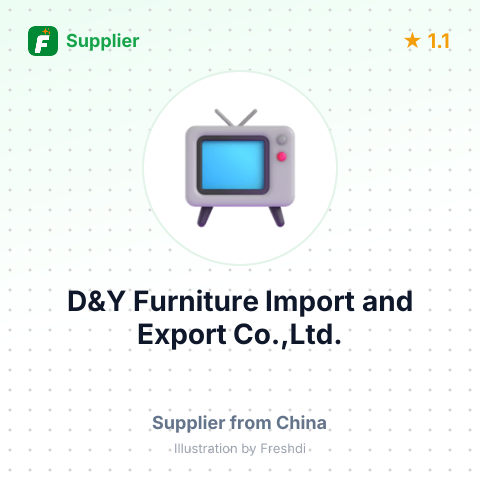 D&Y Furniture Import and Export Co.,Ltd. – summary card, no photo uploaded yet
