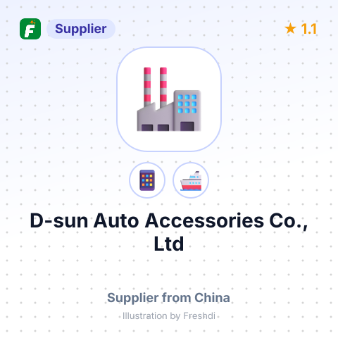 D-sun Auto Accessories Co., Ltd – summary card, no photo uploaded yet