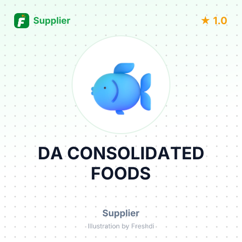 DA CONSOLIDATED FOODS – summary card, no photo uploaded yet