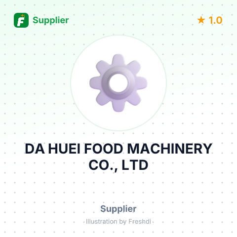 DA HUEI FOOD MACHINERY CO., LTD – summary card, no photo uploaded yet