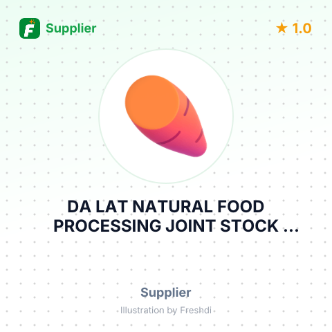 DA LAT NATURAL FOOD PROCESSING JOINT STOCK COMPANY – summary card, no photo uploaded yet