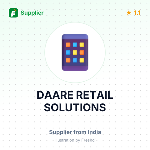 DAARE RETAIL SOLUTIONS – summary card, no photo uploaded yet