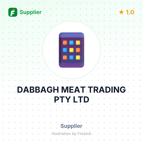 DABBAGH MEAT TRADING PTY LTD – summary card, no photo uploaded yet