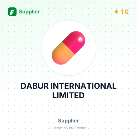 DABUR INTERNATIONAL LIMITED – summary card, no photo uploaded yet