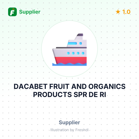 DACABET FRUIT AND ORGANICS PRODUCTS SPR DE RI – summary card, no photo uploaded yet