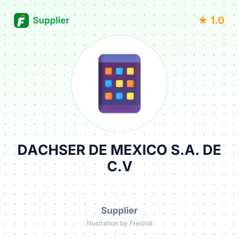 DACHSER DE MEXICO S.A. DE C.V – summary card, no photo uploaded yet