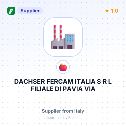 DACHSER FERCAM ITALIA S R L FILIALE DI PAVIA VIA CAIROLI N 64 27030 OTTOBIANO ІТАЛІЯ – summary card, no photo uploaded yet