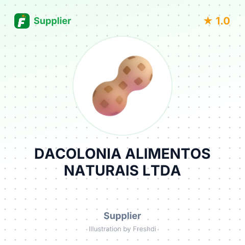 DACOLONIA ALIMENTOS NATURAIS LTDA – summary card, no photo uploaded yet