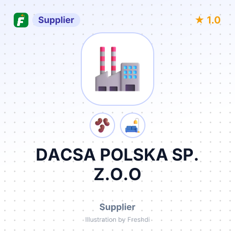 DACSA POLSKA SP. Z.O.O – summary card, no photo uploaded yet