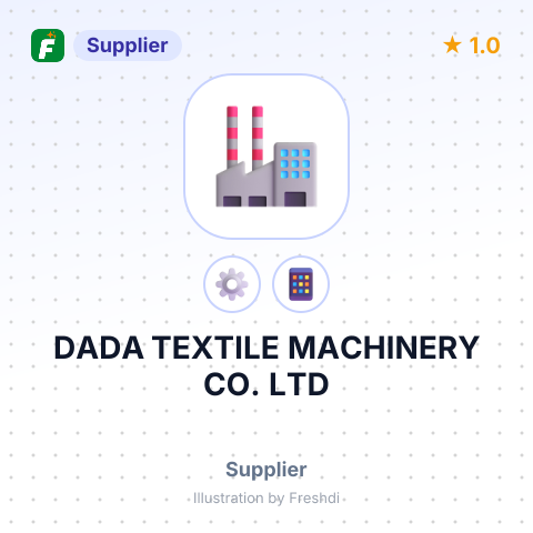 DADA TEXTILE MACHINERY CO. LTD – summary card, no photo uploaded yet