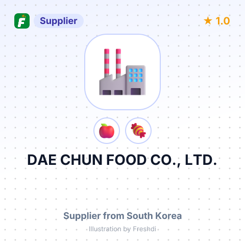 DAE CHUN FOOD CO., LTD. – summary card, no photo uploaded yet