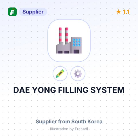 DAE YONG FILLING SYSTEM – summary card, no photo uploaded yet