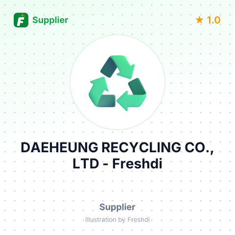 DAEHEUNG RECYCLING CO., LTD – summary card, no photo uploaded yet