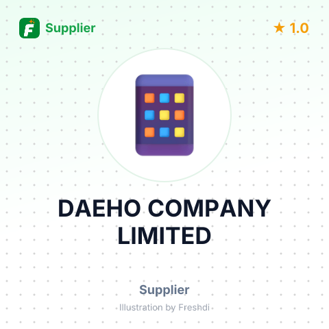 DAEHO COMPANY LIMITED – summary card, no photo uploaded yet