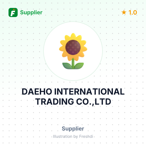 DAEHO INTERNATIONAL TRADING CO.,LTD – summary card, no photo uploaded yet