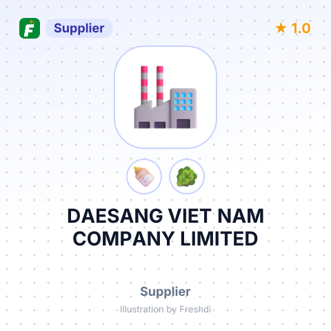 DAESANG VIET NAM COMPANY LIMITED – summary card, no photo uploaded yet