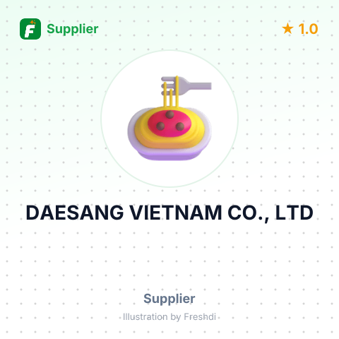 DAESANG VIETNAM CO., LTD – summary card, no photo uploaded yet