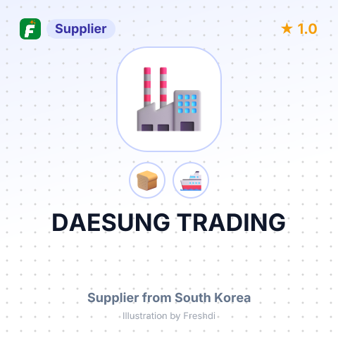 DAESUNG TRADING – summary card, no photo uploaded yet